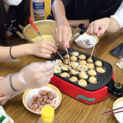 10/11(日) たこ焼きパーティーを実施しました！